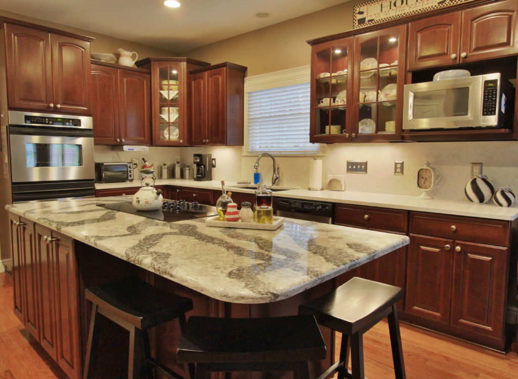 New kitchen remodel - swirly countertop design