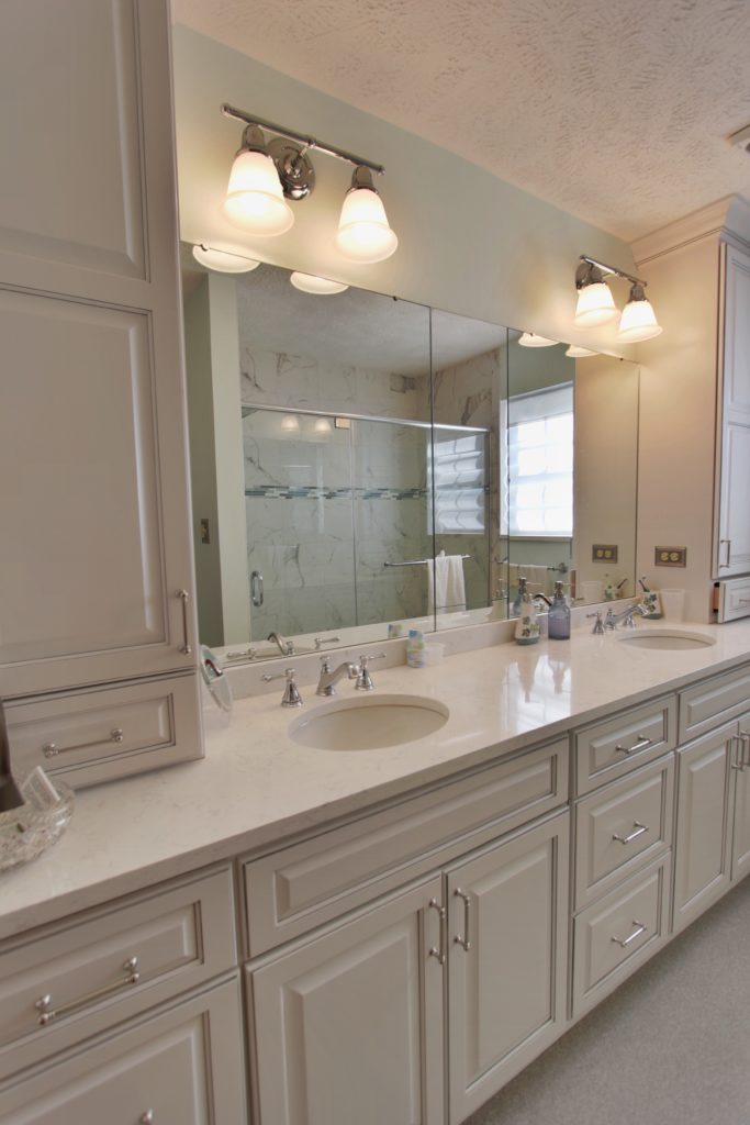 Florkowski bathroom remodel sinks