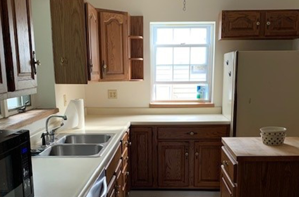 kitchen before